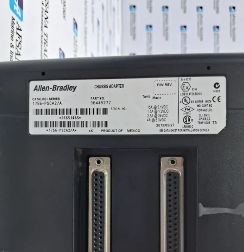 ALLEN-BRADLEY 1756-A13 SER B CONTROLLOGIX 13 SLOTS CHASSIS RACK - Image 9