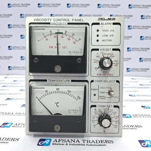 SAGINOMIYA VISCOSITY CONTROL PANEL