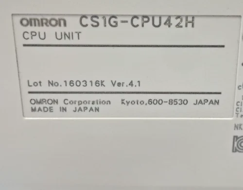 OMRON CS1G-CPU42H CPU UNIT SYSMAC - Image 7