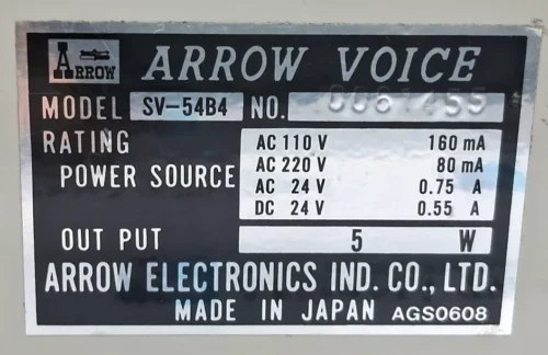 ARROW ELECTRONICS SV-54B4 MODULE - Image 7