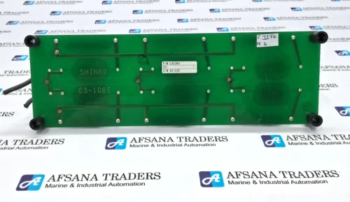 SHINKO SSA100 PRINTED CIRCUIT BOARD E3-1065 C3C393 - Image 6