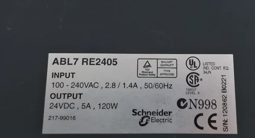 TELEMECANIQUE | SCHNEIDER ELECTRIC ABL7 RE2405 POWER SUPPLY - Image 8