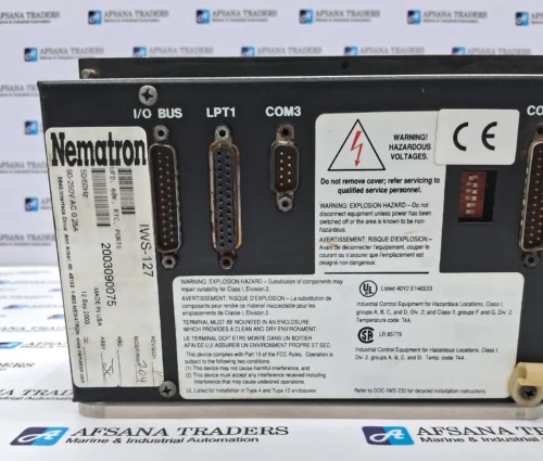 NEMATRON IWS-127 OPERATOR INTERFACE PANEL 5840 - Image 10