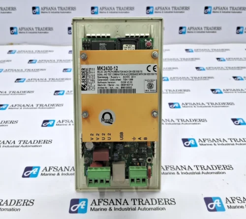 BENDER MK2430-12 REMOTE ALARM INDICATOR AND TEST UNIT MK2430 - Afsana ...