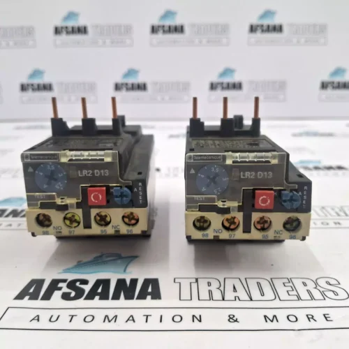 LOT OF 2X TELEMECANIQUE LR2 D1308 THERMAL OVERLOAD RELAY 2.5 TO 4A