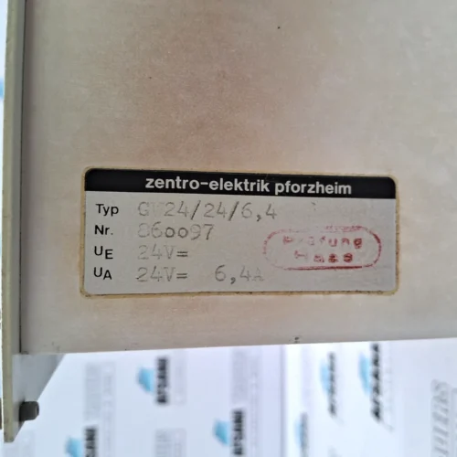 ZENTRO ELEKTRIK PFORZHEIM GW24/24/6, 4 POWER SUPPLY GW24-24- 6.4 - Image 2