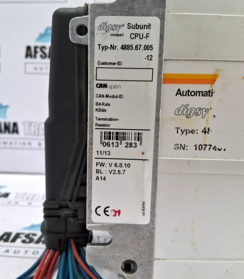 INTER CONTROL | DIGSY COMPACT | 4885.27.105000-06 | CONTROL SYSTEM ...