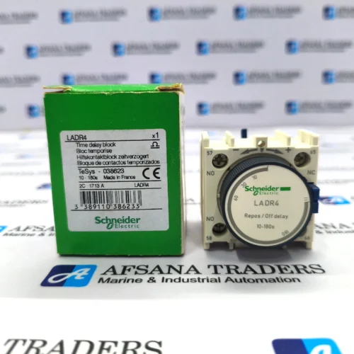SCHNEIDER ELECTRIC LADR4 TIME DELAY BLOCK 10-180S