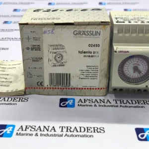 GRASSLIN TALENTO 211 ANALOGUE DIN RAIL TIME SWITCH 02.28.0001.1
