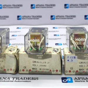 LOT OF 3X NORA JTX-3P RELAY 24VAC