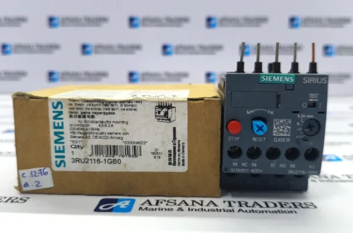 SIEMENS SIRIUS 3RU2116-1GB0 THERMAL OVERLOAD RELAY 4.5-6.3A