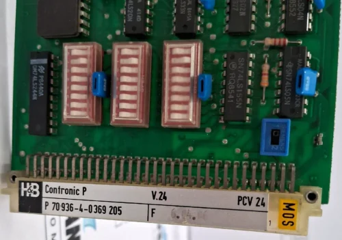 HARTMANN AND BRAUN, H&B P 70 936-4-0 369 205 PRINTED CIRCUIT BOARD - Image 7
