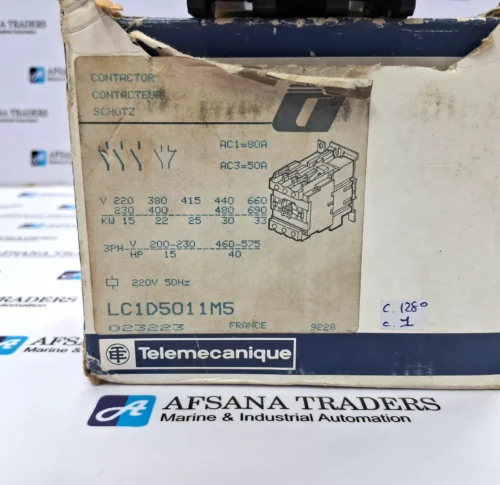 TELEMECANIQUE LC1D5011 CONTACTOR LX1D6M5 220V 50HZ 80A - Image 2