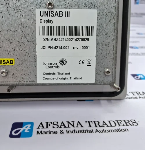 SABROE | JOHNSON CONTROLS | UNISAB III | 4214-002 | REV.: 0001 | DISPLAY - Image 11