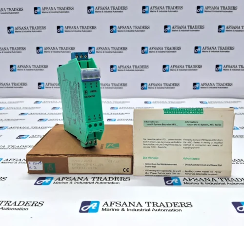 PEPPERL+FUCHS KFD0-CS-EX151 SINGLE CHANNEL 4 TERMINAL CURRENT REPEATER 71853