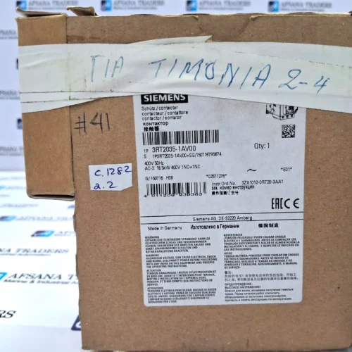 SIEMENS SIRIUS 3RT2035-1AV00 CONTACTOR 400V 50HZ - Image 2