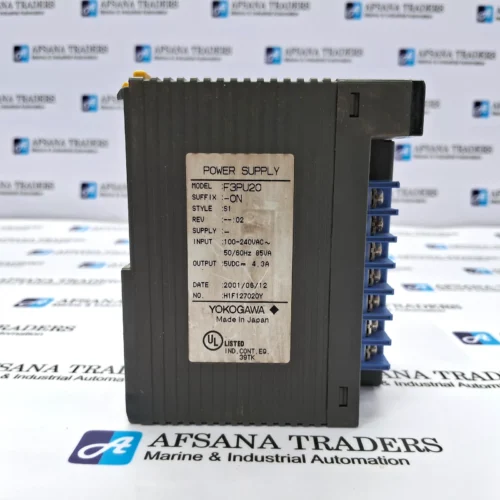 YOKOGAWA F3PU20 POWER SUPPLY PU20-ON - Image 9