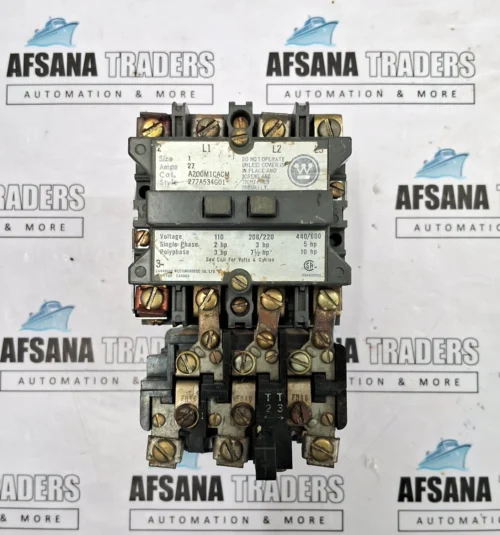 WESTINGHOUSE A200M1CACM MOTOR STARTER 277A534G01
