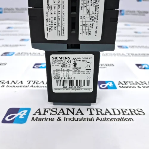 SIEMENS SIRIUS 3RT2017-1AP01 AUXILIARY CONTACTOR 3RH2911-1HA12 230V 50/60HZ - Image 12
