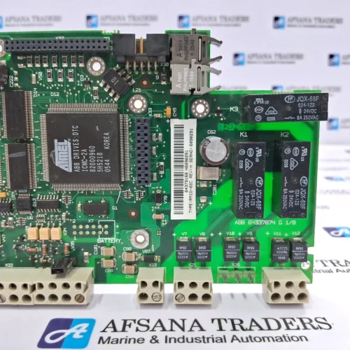 ABB RMIO-02C POWER CONTROL BOARD REV:H 64337874 G 1/8 - Image 10