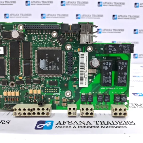 ABB RMIO-02C POWER CONTROL BOARD REV:H 64337874 G 1/8 - Image 3