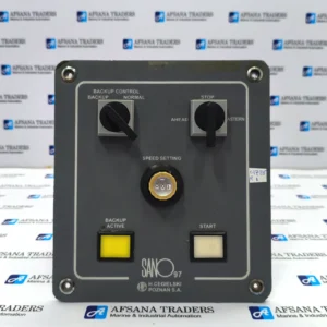 H. CEGIELSKI POZNAN S.A. SANO 97 CONTROL PANEL