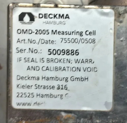DECKMA HAMBURG OMD-2005 OIL MIST DETECTOR 24-230V AC/DC 75100/0723 - Image 11
