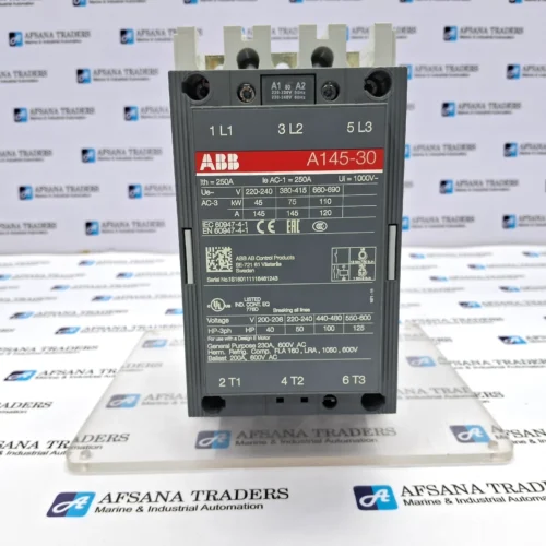 ABB A145-30-11 MAGNETIC CONTACTOR 1SFL471001R8011 220-240V 50/60HZ 145A - Image 2