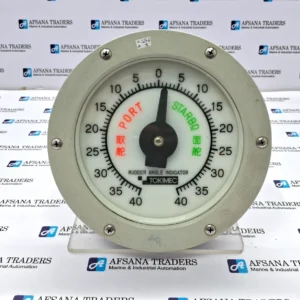 OSAKA JIS F 8522 FL150EL ELECTRIC RUDDER ANGLE INDICATOR 40-0-40 PORT/STARBD