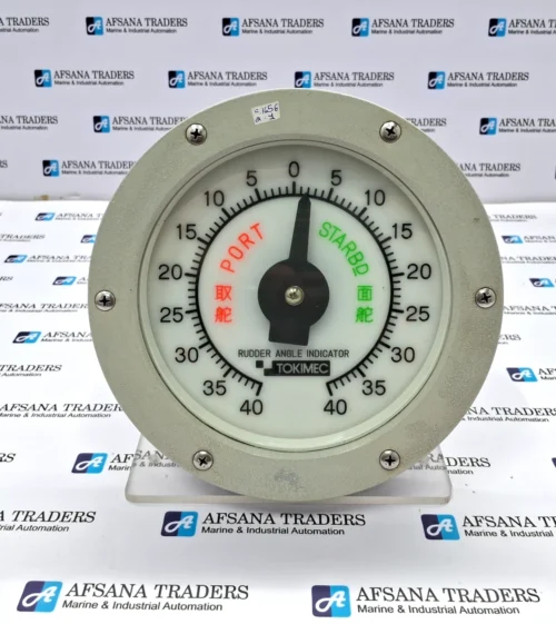 OSAKA JIS F 8522 FL150EL ELECTRIC RUDDER ANGLE INDICATOR 40-0-40 PORT/STARBD