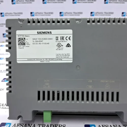 SIEMENS 6AV2 123-2GB03-0AX0 SIMATIC HMI TOUCH PANEL KTP700 BASIC - Image 12