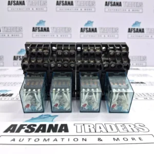 4X MY4N-J 100/110VAC RELAY W/ BASE