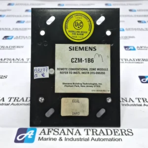 SIEMENS CERBERUS PYROTRONICS CZM-1B6 REMOTE CONVENTIONAL ZONE MODULE