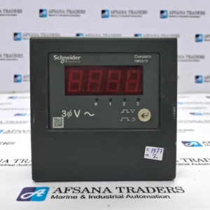 SCHNEIDER ELECTRIC CONZERV DM3210 THREE-PHASE VOLTMETER