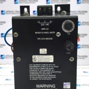 SIEMENS MPS-12 POWER SUPPLY MODULE 315-092030 120VAC