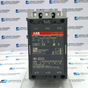 ABB A185-30-11-84 3-P Non-Reversing IEC Contactor, 275A (AC-1), 110-120V Coil