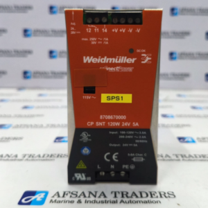 WEIDMULLER CP SNT CONNECT POWER SUPPLY 8708670000 24V 5A