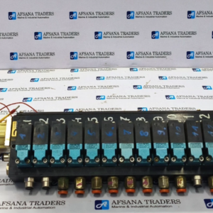 MAC ECD35A-0010-A0-15 VALVES WITH 14-STATION CIRCUIT BAR 35A-B00-DDAJ-1FM 24VDC