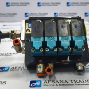 MAC ECD35A ES74 VALVE WITH 4-STATION CIRCUIT BAR 35A-B00-DDAJ-1FM