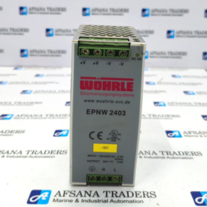 WOHRLE EPNW 2403 POWER SUPPLY 24V 3.2A