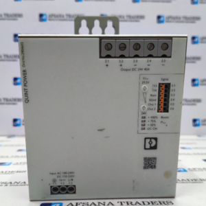 PHOENIX CONTACT QUINT4-PS/1AC/24DC/40 SWITCHING POWR SUPPLY 24VDC 40A