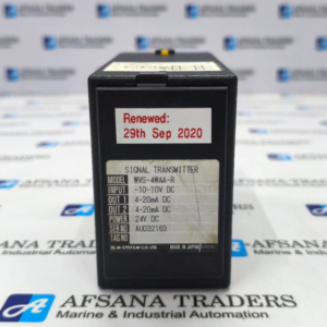 M SYSTEM WVS-4WAA-R SINGNAL TRANSMITTER 24V DC
