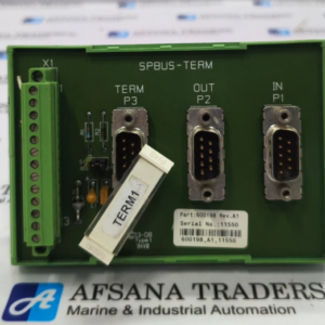 KONGSBERG SIMRAD 600198 SPBUS-TERM PCB MODULE REV.A1