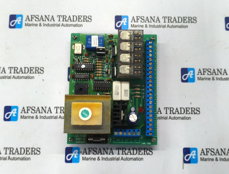 SARACO GA-7126 PRINTED CIRCUIT BOARD VER7.0