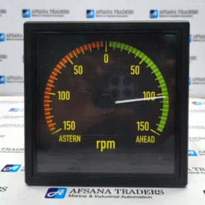 DEIF XL144 ASTERN 150-0-150 AHEAD RPM METER 4403548