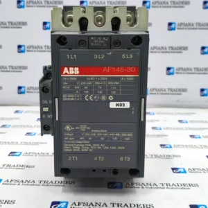 ABB AF145-30 3-POLE MAGNETIC CONTACTOR 250A 100-250VDC 50-60HZ