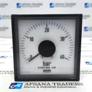 DEIF NOR CONTROL 0 TO 40 BAR STARTING AIR METER FAST SHIPPING