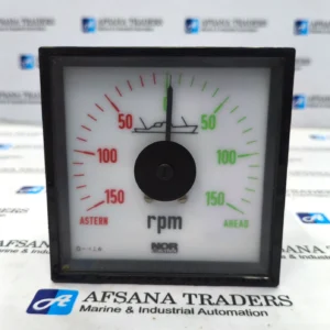 DEIF NOR CONTROL 25387-22 MARINE RPM METER 10-0-10V 0 TO 150 RPM
