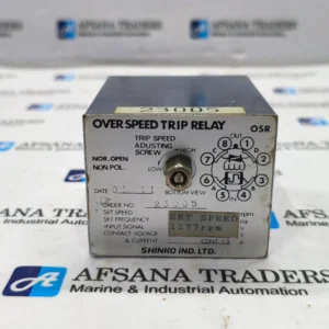 SHINKO 23005 OVERSPEED TRIP RELAY 1277 RPM FAST SHIPPING