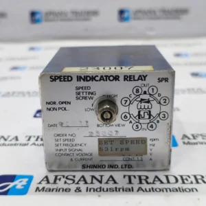 SHINKO 23007 SPEED INDICATOR RELAY 531 RPM FAST SHIPPING